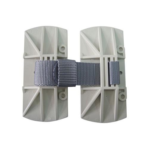 転倒防止ベルト 耐震ベルト 転倒防止 1個入り 接着パッド付き QL-E91 サンワサプライ ネコポス対応 | SANWA SUPPLY | 01