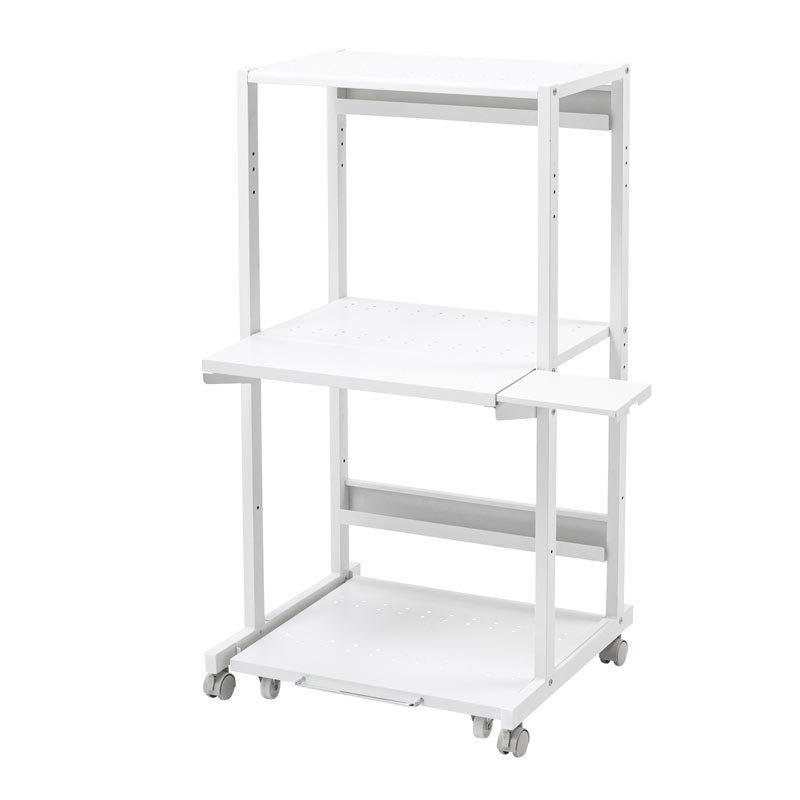 RoHS10対応レーザープリンタ収納ラック W650×D610mm RAC-506 サンワサプライ 代引き不可 個人様宅への配送不可