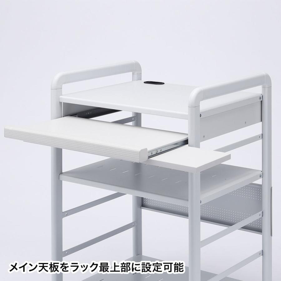 SANWA SOHOラック オフィス向けデスク RAC-S600H SANWA SUPPLY SOHOラック オフィス向けデスク W638×H1640mm ハイ