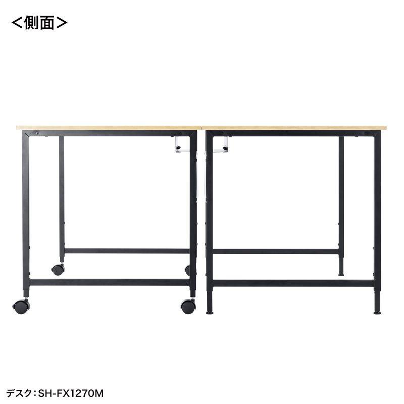 SANWA SUPPLY ワイドワークデスク 160×70 ホワイト（値下げ中） mo_sh-fx1670m_4.jpg