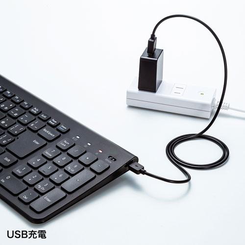 iPad 第9世代 ＋Bluetoothキーボード＋純正の充電器 SANWA SUPPLY（サンワサプライ） ipad キーボード bluetooth
