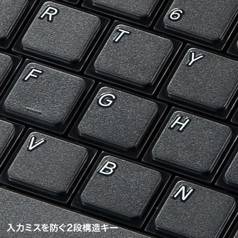 英語配列USBキーボード テンキー付 スリム ブラック SKB-E2UN サンワサプライ｜esupply｜06