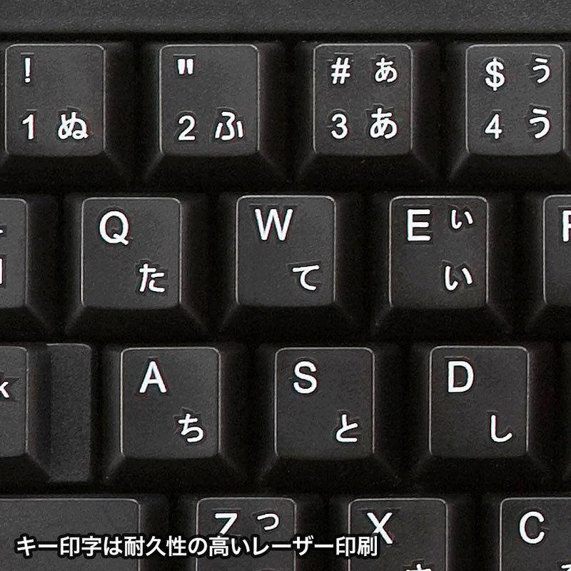 PS/2接続キーボード 排水機能付き メンブレン ブラック SKB-L1BKN サンワサプライ｜esupply｜06