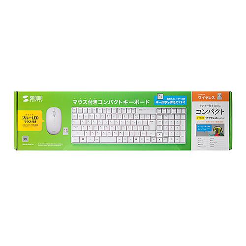 SANWA SUPPLY（サンワサプライ） マウス付ワイヤレスキーボード 無線