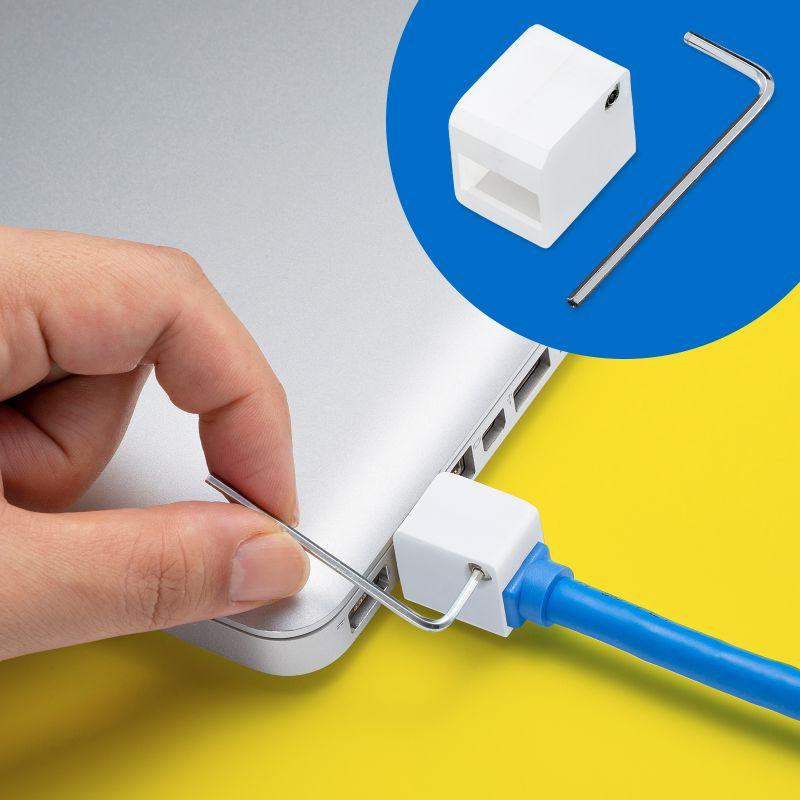 SANWA SUPPLY（サンワサプライ） LANケーブルロック 特殊レンチタイプ