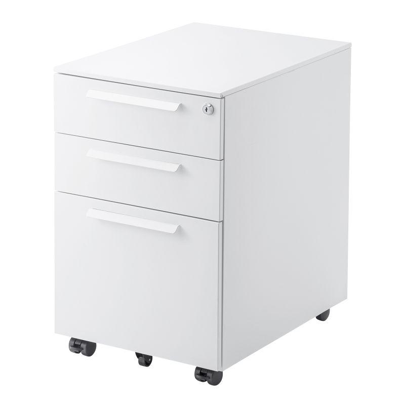 SANWA SUPPLY（サンワサプライ） キャビネット 引き出し3段 鍵付き