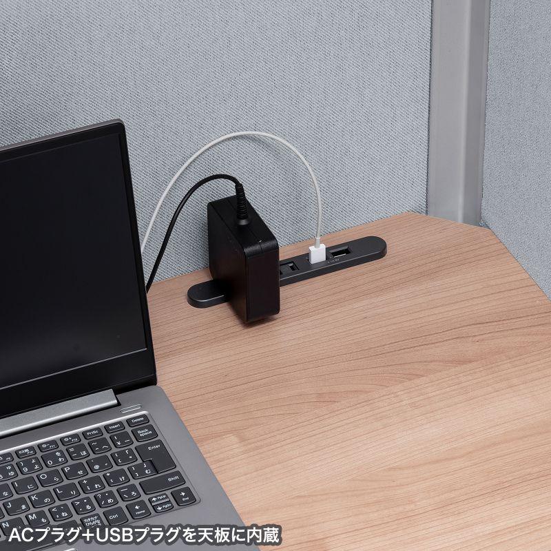 SANWA SUPPLY 集中ブース 集中ボックス セミクローズ型ワーク SANWA SUPPLY 集中ブース 集中ボックス セミクローズ型ワーク