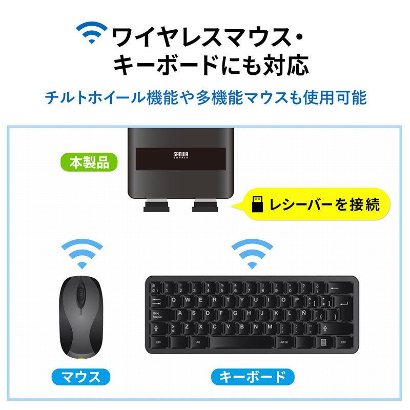 サンワサプライ キーボード・マウス用パソコン切替器（3:1） SW-KM3UU サンワダイレクト本店 サンワサプライ【オフィス・PC周辺通販】