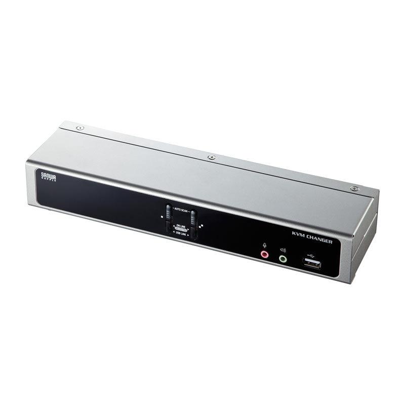 SANWA SUPPLY パソコン自動切替器 2:1 デュアルリンクDVI対応SW SANWA SUPPLY パソコン自動切替器 2:1 デュアルリンクDVI対応SW