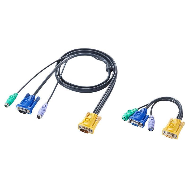 SANWA SUPPLY パソコン切替器 VGA PS/2対応 2:1 自動 切替ロック SANWA SUPPLY パソコン切替器 VGA PS/2対応 2:1 自動 切替ロック