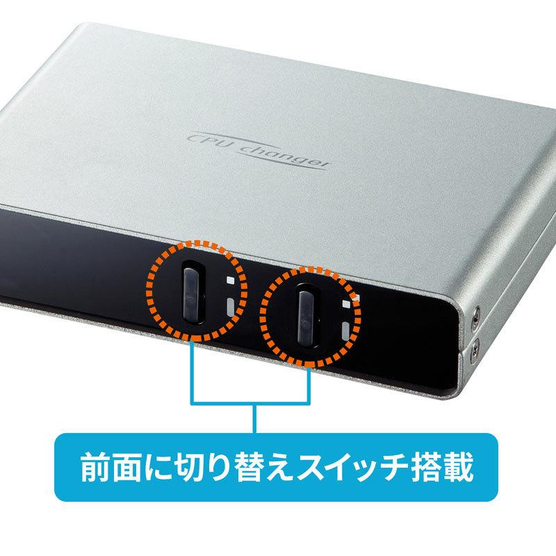 SANWA SUPPLY（サンワサプライ） パソコン自動切替器 VGA USB対応 2:1