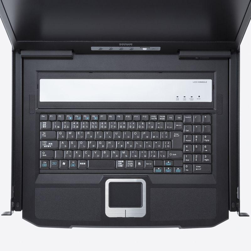コンソールドロワー｜KVM ラックマウント型 1U 18.5インチ USB/HDMI対応 SW-KVMHDDR サンワサプライ | SANWA SUPPLY | 13
