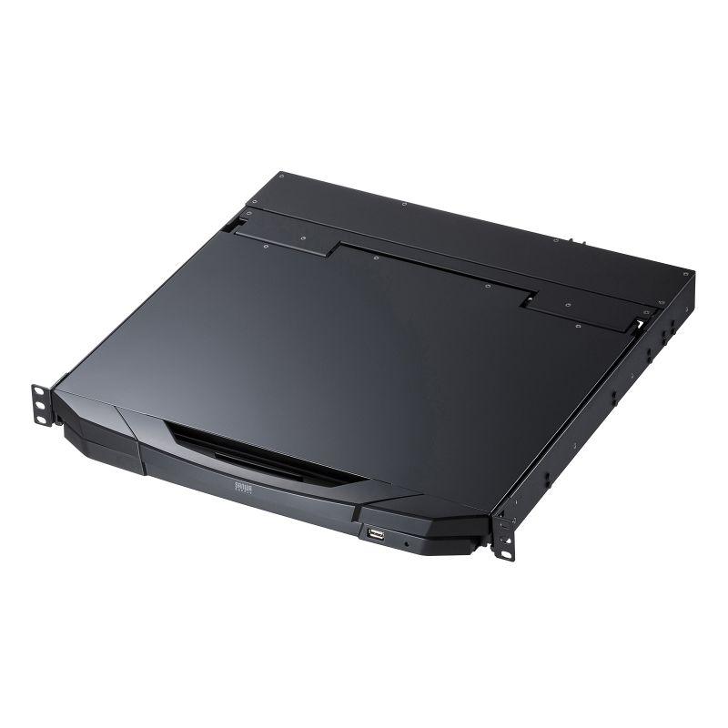 コンソールドロワー｜KVM ラックマウント型 1U 18.5インチ USB/HDMI対応 SW-KVMHDDR サンワサプライ | SANWA SUPPLY | 18