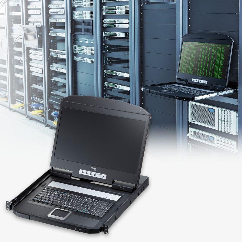 コンソールドロワー｜KVM ラックマウント型 1U 18.5インチ USB/HDMI対応 SW-KVMHDDR サンワサプライ | SANWA SUPPLY | 02