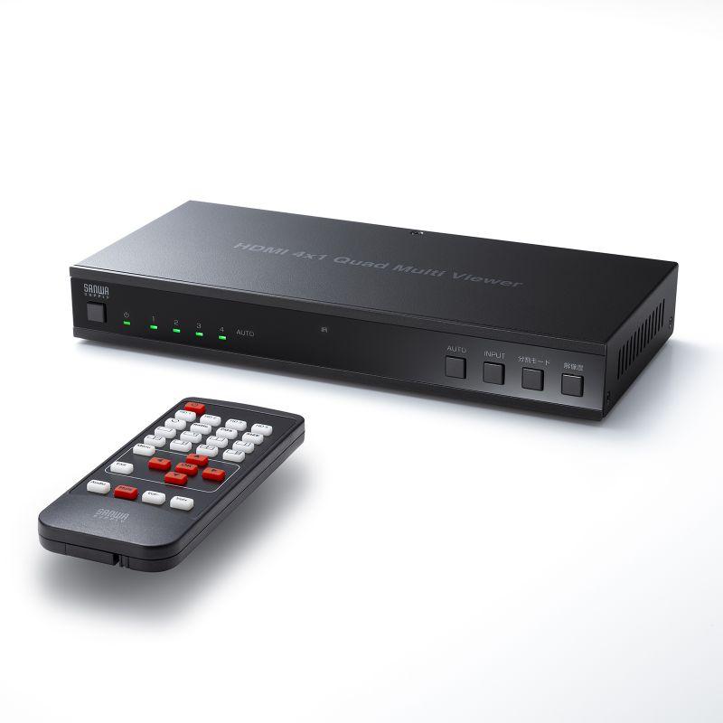 SANWA SUPPLY（サンワサプライ） HDMI画面分割切替器 4入力1出力 4K
