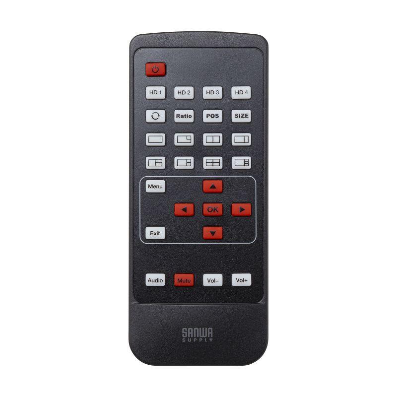 SANWA SUPPLY（サンワサプライ） HDMI画面分割切替器 4入力1出力 4K 