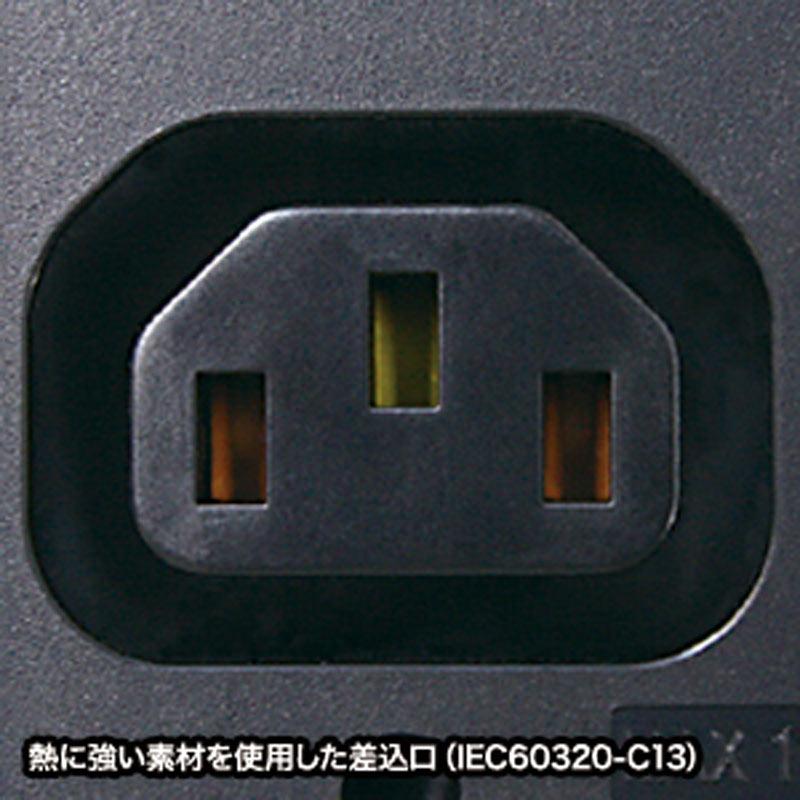 19インチサーバーラック用コンセント 200V 30A IEC C13×16個口 3m TAP-SV23016N サンワサプライ 受注発注 代引き不可_1