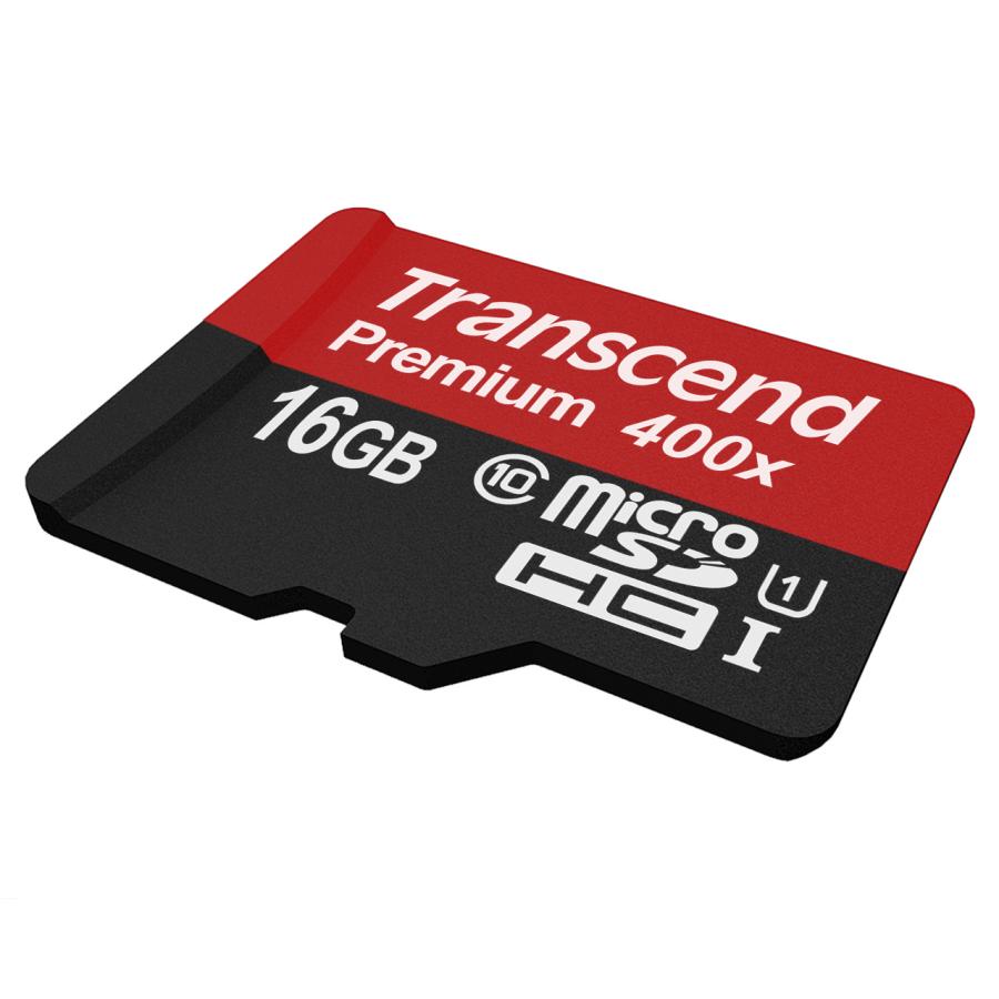 Transcend - microSDHC歌留多 16GB Class10 UHS-I相応う Premium 社製 TS16GUSDCU1 トランセンド 最高限度移らす迅速さ 45MB/s ネコポス相応う