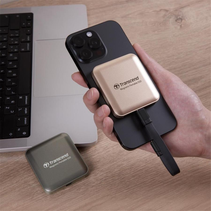 Transcend（トランセンド） ポータブルSSD 1TB 最大2000MB/s iPhone