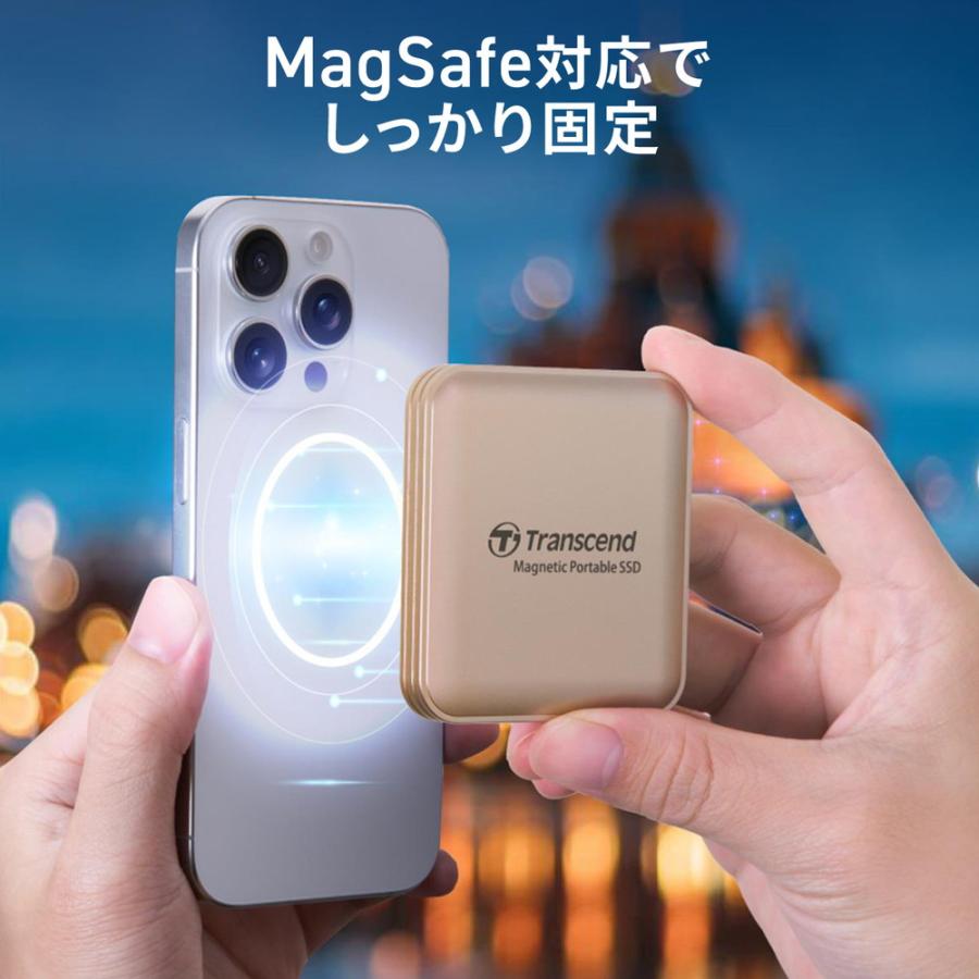 Transcend（トランセンド） ポータブルSSD 1TB 最大2000MB/s iPhone
