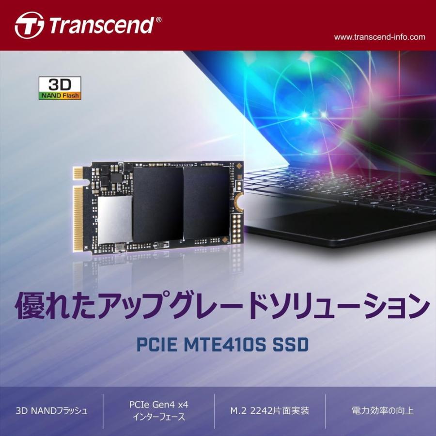 Transcend（トランセンド） SSD M.2 1TB NVMe PCIe Gen4×4 Type 2242
