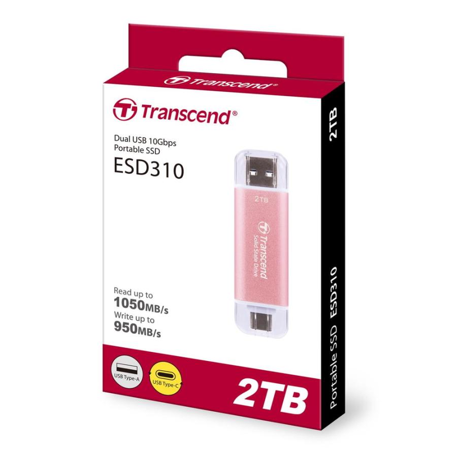 Transcend（トランセンド） スティックSSD 2TB ESD310 ポータブルSSD