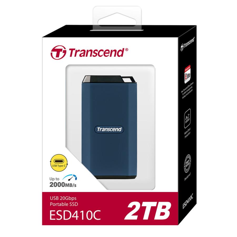 Transcend（トランセンド） 外付けSSD 2TB iPhone type-c プレステ5