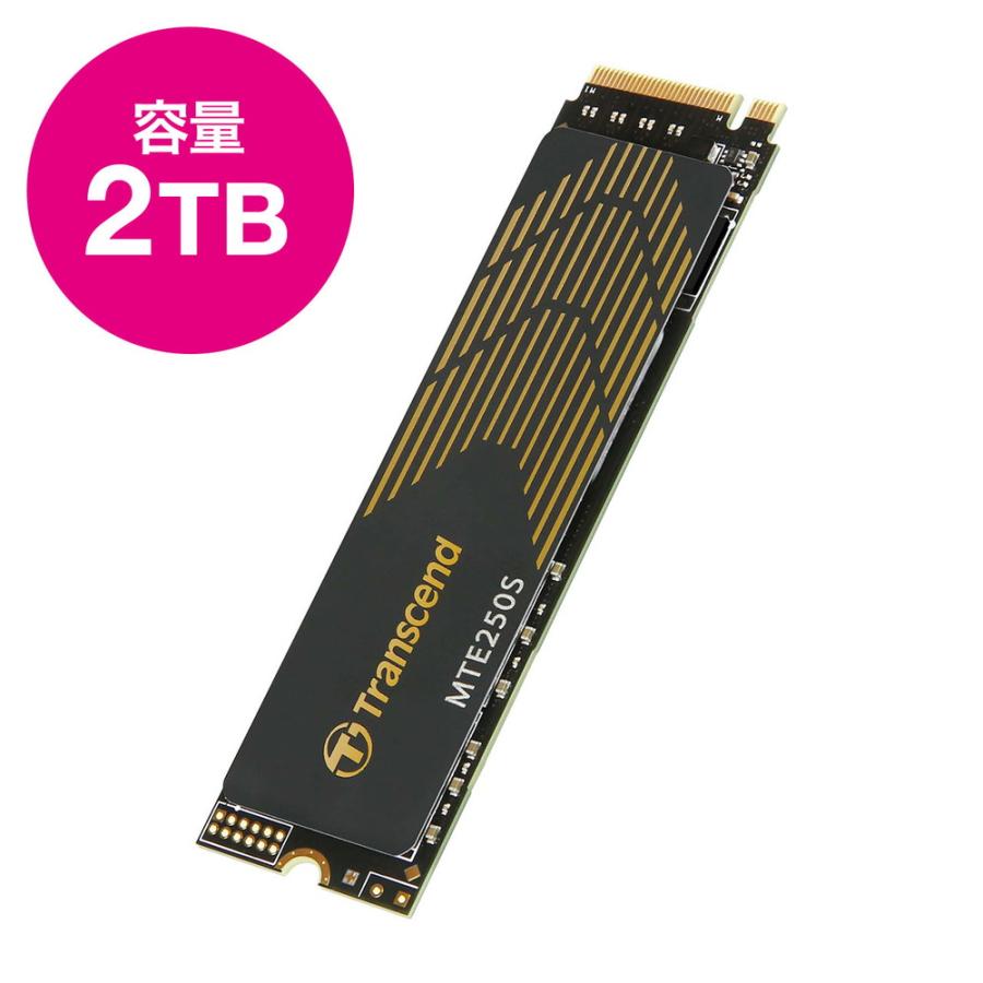 未開封 TS2TMTE250S中古】SSD NVMe 2TB TS2TMTE250S