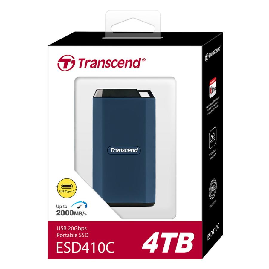 Transcend（トランセンド） 外付けSSD 4TB iPhone type-c プレステ5