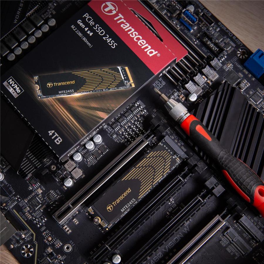 Transcend（トランセンド） M.2 SSD 4TB Type2280 最大転送速度5300MB
