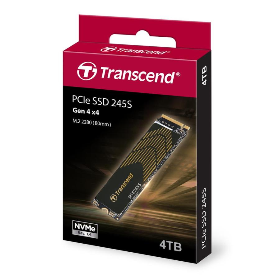 Transcend（トランセンド） M.2 SSD 4TB Type2280 最大転送速度5300MB
