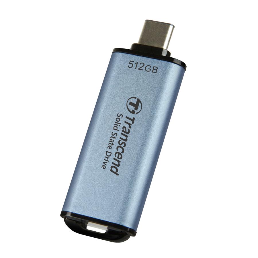 Transcend（トランセンド） ポータブルSSD 512GB Type-C接続タイプ