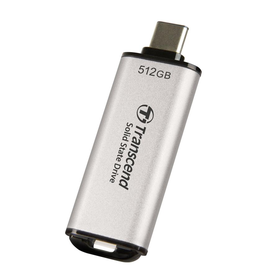 Transcend 512GB 外付けSSD Transcend（トランセンド） ポータブルSSD 512GB Type-C接続タイプ