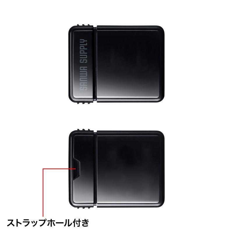超小型USB2.0 USBメモリ 32GB キャップ式 ブラック UFD-2P32GBK サンワサプライ ネコポス対応｜esupply｜05