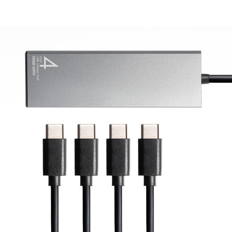 SANWA SUPPLY（サンワサプライ） USB TypeC 4ポートハブ USB Type-C×4