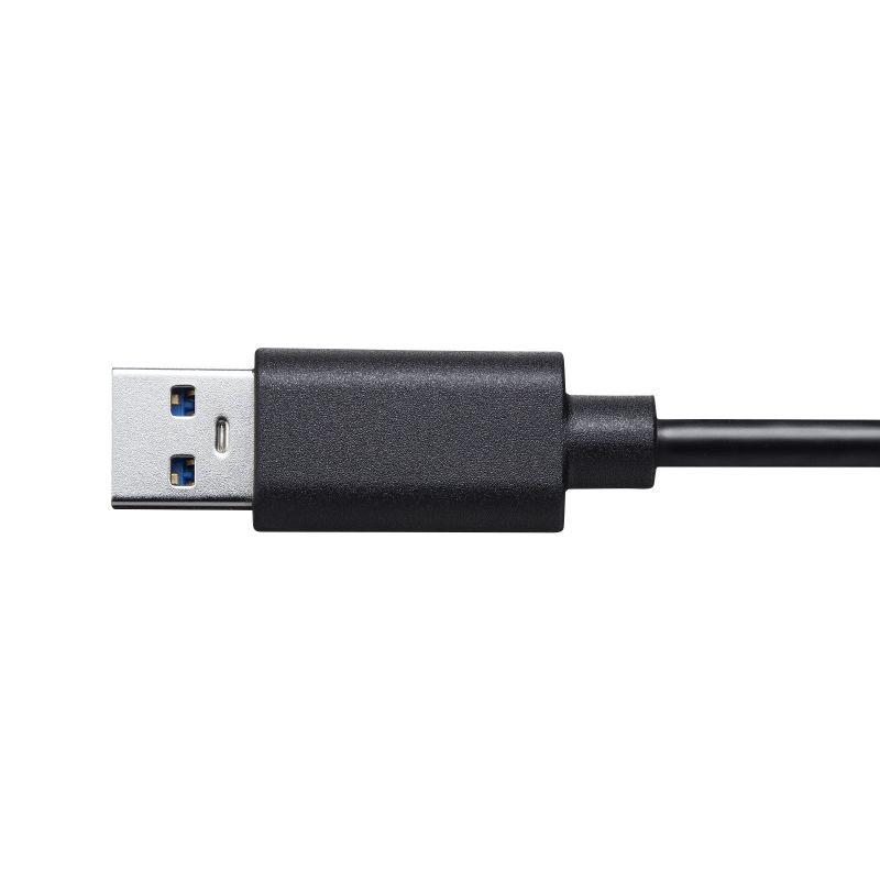 USBハブ LAN対応 3ポート セルフパワー 2.5GLAN対応 10Gbps USB A接続 USB-3HLS8BK サンワサプライ｜esupply｜06