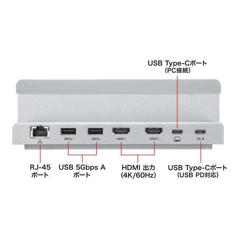 SANWA SUPPLY（サンワサプライ） 在庫限り ドッキングステーション
