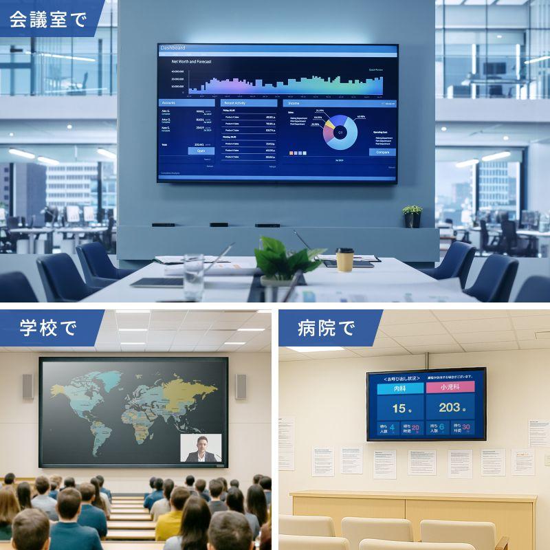 HDMIエクステンダー 延長器 最大70m 4K/120Hz 高画質 送受信 受信機/送信機 セット 高音質 LANケーブル接続 VGA-EXHDC サンワサプライ_4