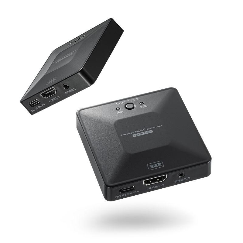 SANWA SUPPLY（サンワサプライ） ワイヤレスHDMIエクステンダー 送受信