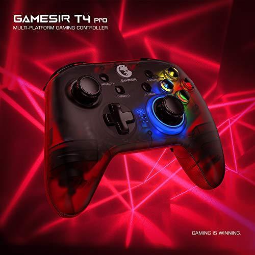 Gamesir T4 Pro ゲームパッド ワイヤレス Bluetooth 無線 接続 遅延なし Android Ios Pc用 コントローラー Hd振動 Turbo連射機能付き 6軸ジャイロセンサー搭載 B08hjkdxs8 エスショップ2号店 通販 Yahoo ショッピング