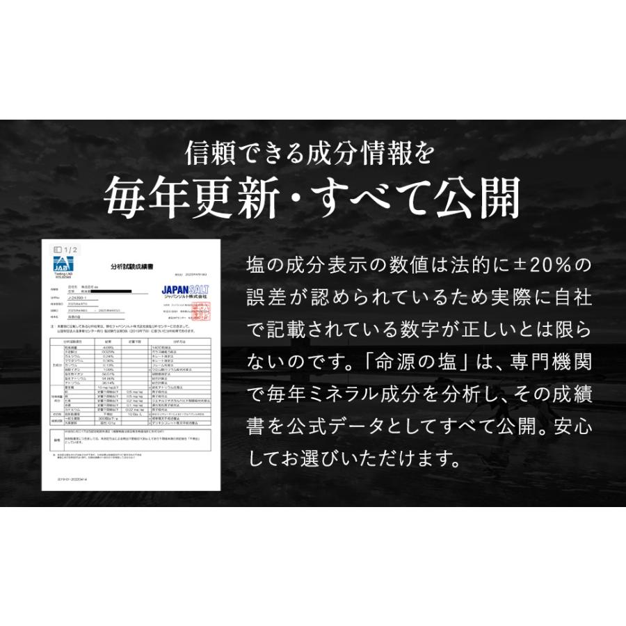 命源の塩 天日塩 非加熱 ESVLOGオリジナル |  | 06
