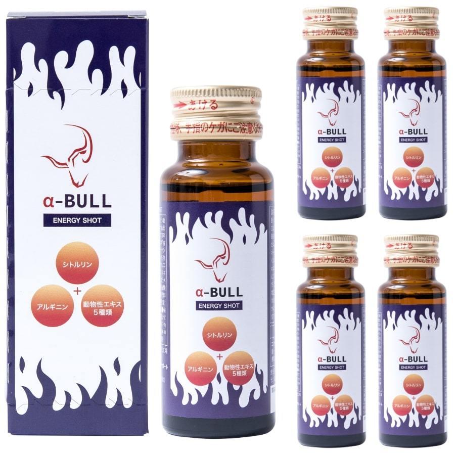 α-BULL ENERGY SHOT 50ml アルファブル エナジー ショット 5本セット 男性用ドリンク シトルリン アルギニン マカ すっぽん 【正規販売店】 α-BULL ENERGY SHOT 50ml アルファブル エナジー ショット 5本セット 男性用ドリンク シトルリン アルギニン マカ すっぽん 【正規販売店】