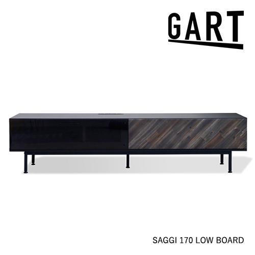 GART 170 テレビボード SAGGI サッジ TVボード ローボード ブラック