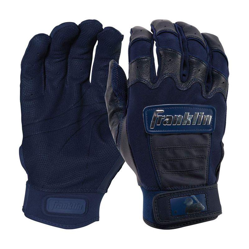 FRANKLIN CFX PRO CHROME DIP BATTING GLOVES (20592F) NAVY (USA MENS (L