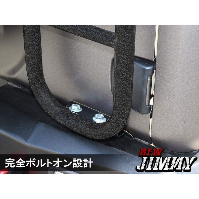 本物新品保証】 NexusJapan 新型 ジムニー JB74W ジムニーシエラ スチール製 チッピングブラック塗装 JB64W リアラダー& リアキャリア ルーフボックス、キャリア 車両パーツ NexusJapan 新型 ジムニー JB64W ジムニーシエラ JB74W リアキャリア スチール製 チッピングブラック塗装 リアゲートラ