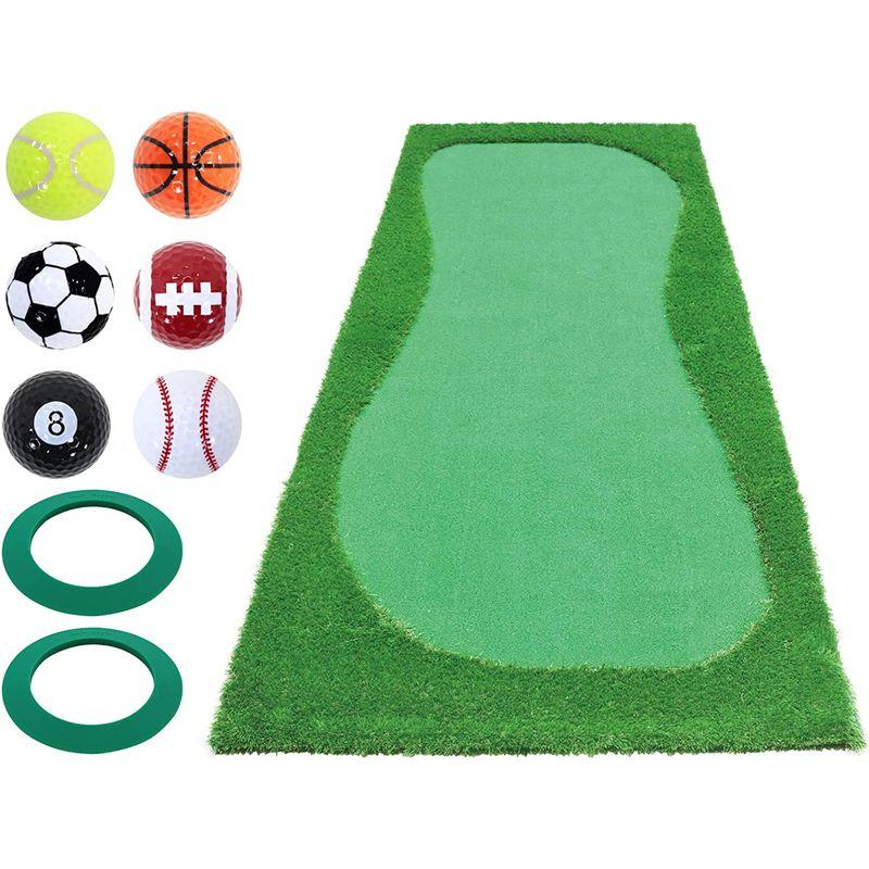 GolfStyle パターマット 3m ゴルフ パター 練習 マット ゴルフマット パッティング パター練習 ラフ 大型 厚手 室内 屋外 パターマット 3m ゴルフ パター 練習 マット ゴルフマット パッティング パター練習 ラフ 大型 厚手 室内 屋外 サイズ
