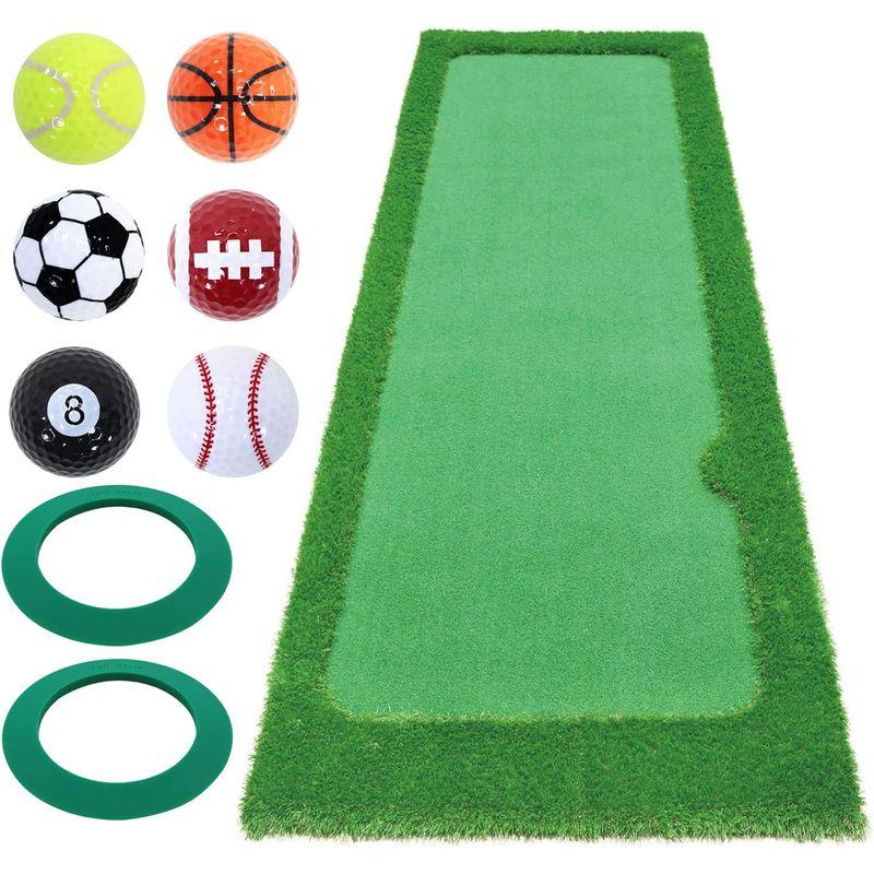 GolfStyle パターマット 3m ゴルフ パター 練習 マット ゴルフマット パッティング パター練習 ラフ 大型 厚手 室内 屋外 パターマット 3m ゴルフ パター 練習 マット ゴルフマット パッティング パター練習 ラフ 大型 厚手 室内 屋外 サイズ
