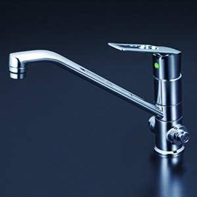 SALE／104%OFF】KVK シングル混合栓(止水栓付)eレバー KM5151TEC