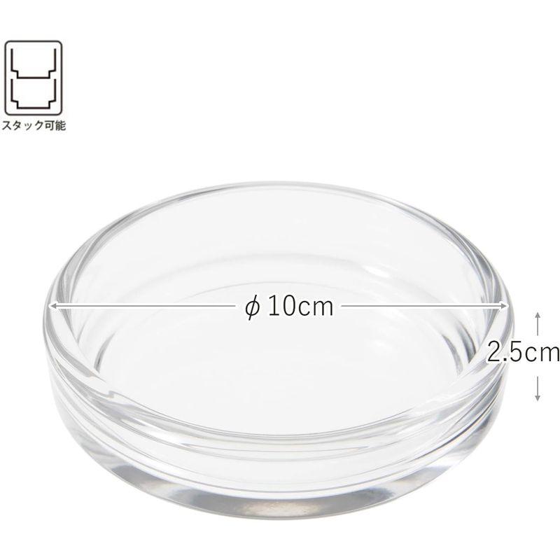 東洋佐々木ガラス 灰皿 クリア (ケース販売) 54012 日本製 約φ10.0×2.5cm 60個入 通販