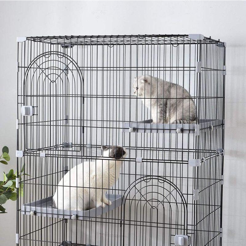 猫ケージ キャットケージ ペットケージ 3段 キャット ケージ ペット ケージ 猫ゲージ おしゃれ キャットハウス ネコ ハウス 脱走防止 ケージ 3段 猫ゲージ キャットケージ ペットケージ キャット ペット おしゃれ キャットハウス ネコ ハウス 脱走防止 サイズ